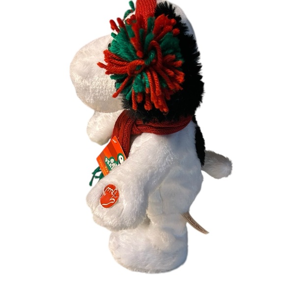 Peanuts x DanDee Snoopy Christmas Winter Animated Plush 2014 Collectible NWT - Picture 4 of 7